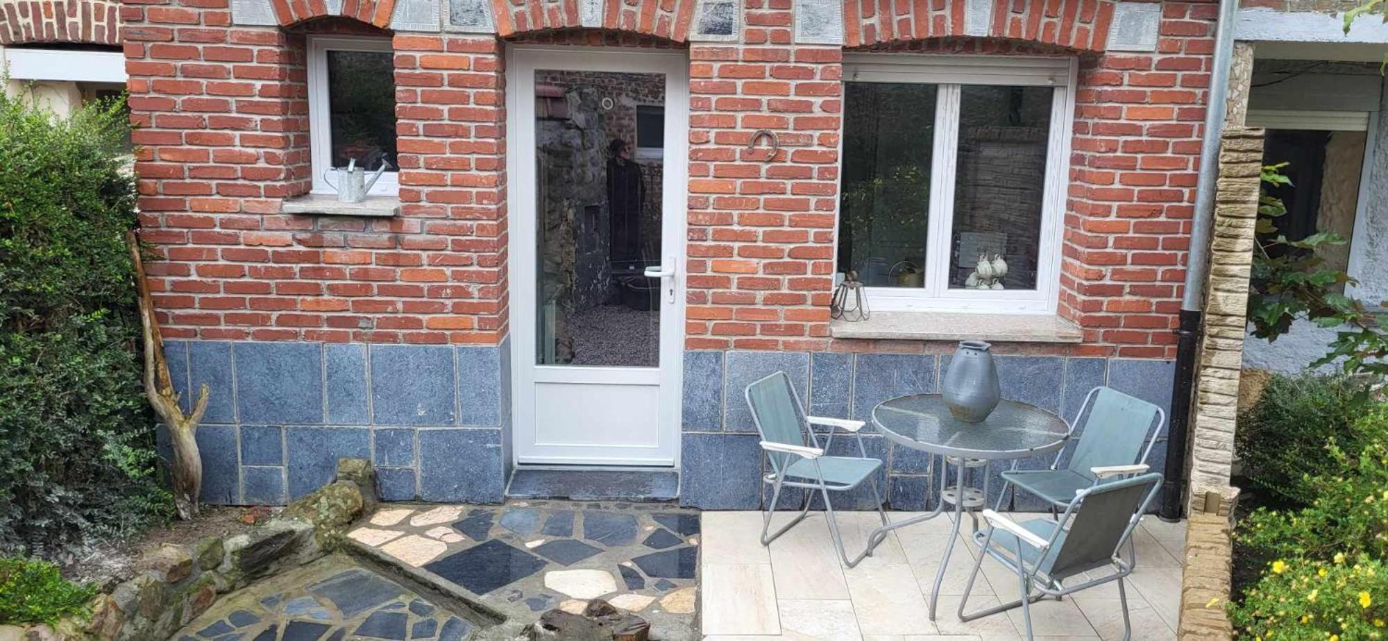 Cottage Tout Equipe 2 A 4 Personnes Hérin Exteriör bild